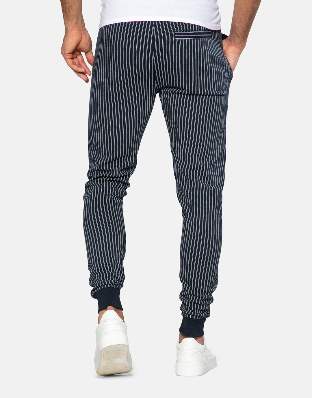 jordy slim fit pinstripe joggers
