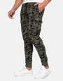 timberlake cargo style camo print joggers