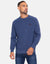 Denim Blue Crew Neck Jumper
