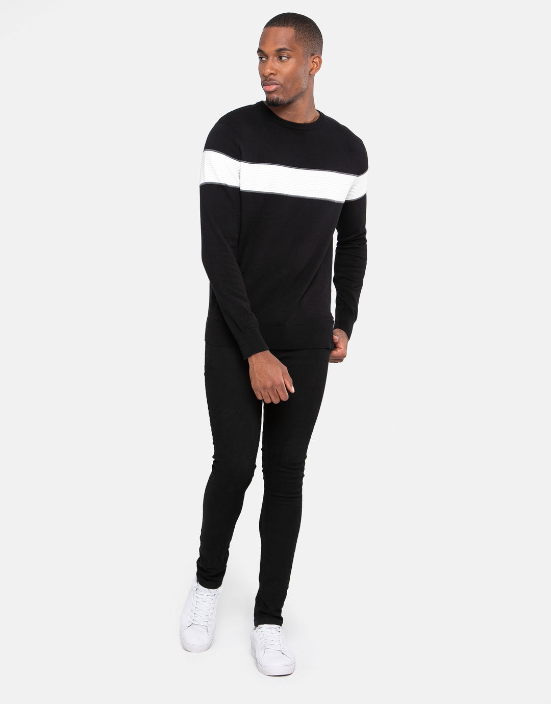 celtis cotton crew neck jumper