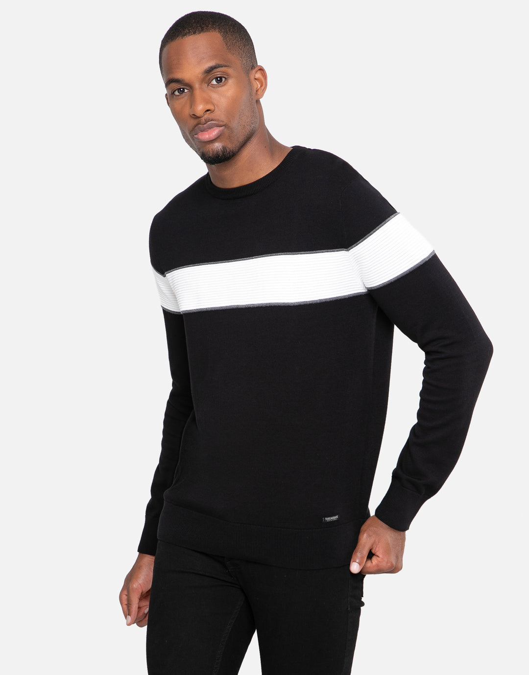 celtis cotton crew neck jumper