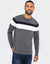 Grey Colourblock Jumper
