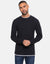 Navy Mock T-Shirt Jumper