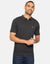 Black Short Sleeve Polo Jumper