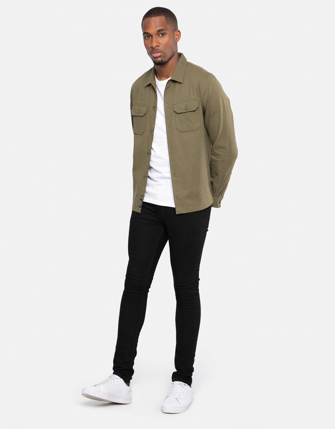 perin cotton long sleeve shirt