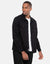 Black Cotton Long Sleeve Shirt