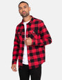 teo cotton long sleeve check shirt