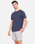 Navy & Grey Pyjama Short & T-Shirt (2-Piece Set)