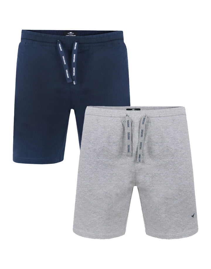 2 pack beckett cotton pyjama shorts
