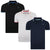 Multi Cotton Polo Shirts (3 Pack)