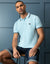 Blue Short Sleeve Polo Shirt