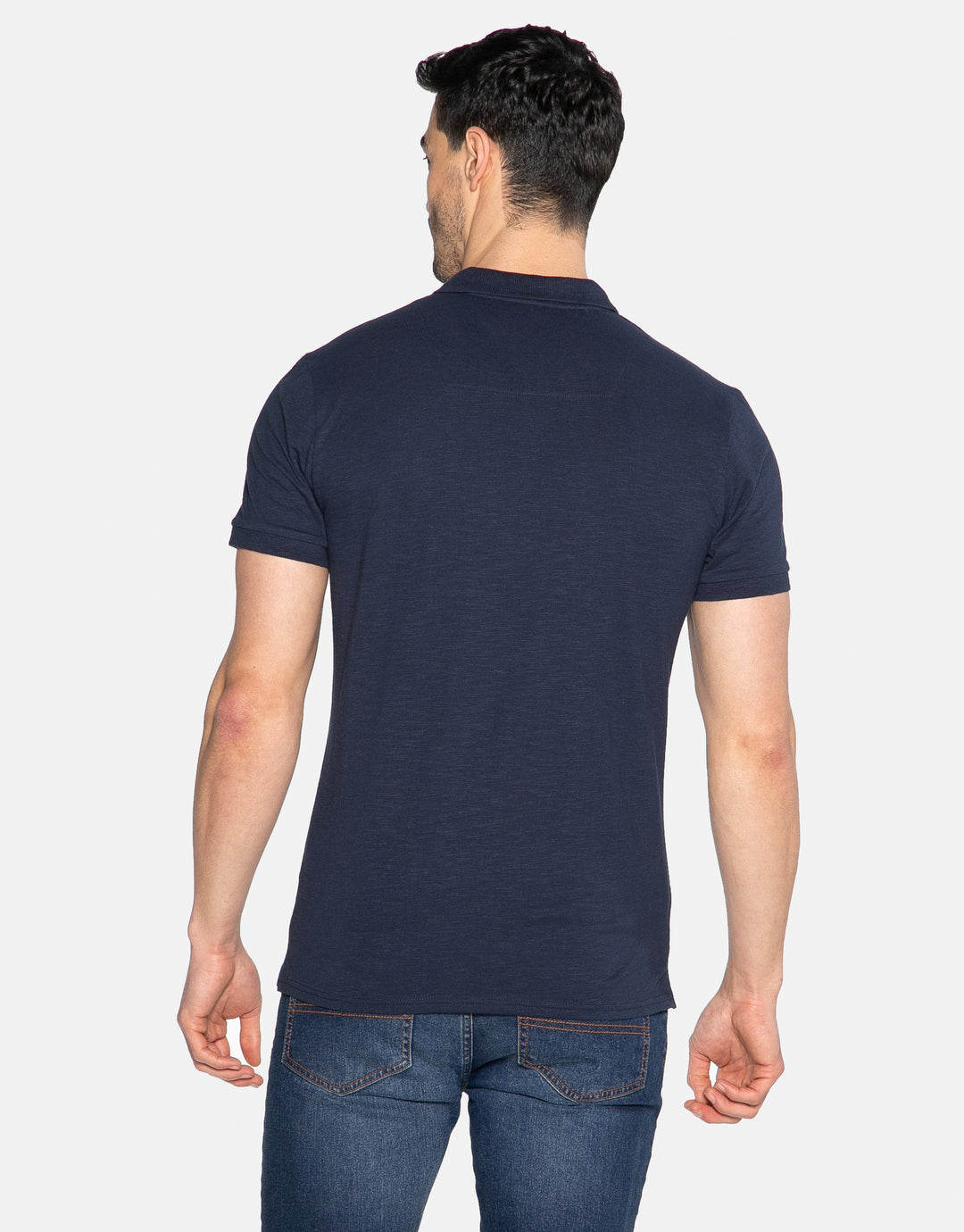 henry cotton short sleeve polo shirt