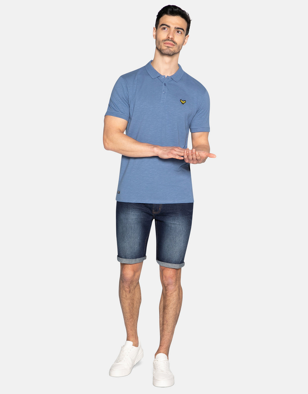 henry cotton short sleeve polo shirt