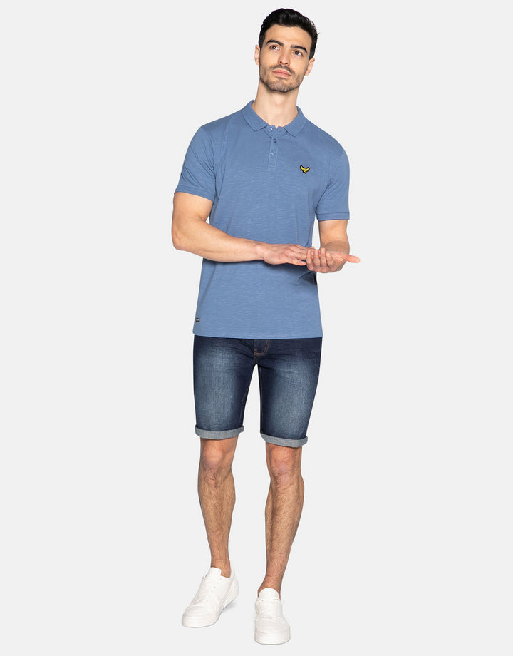 henry cotton short sleeve polo shirt