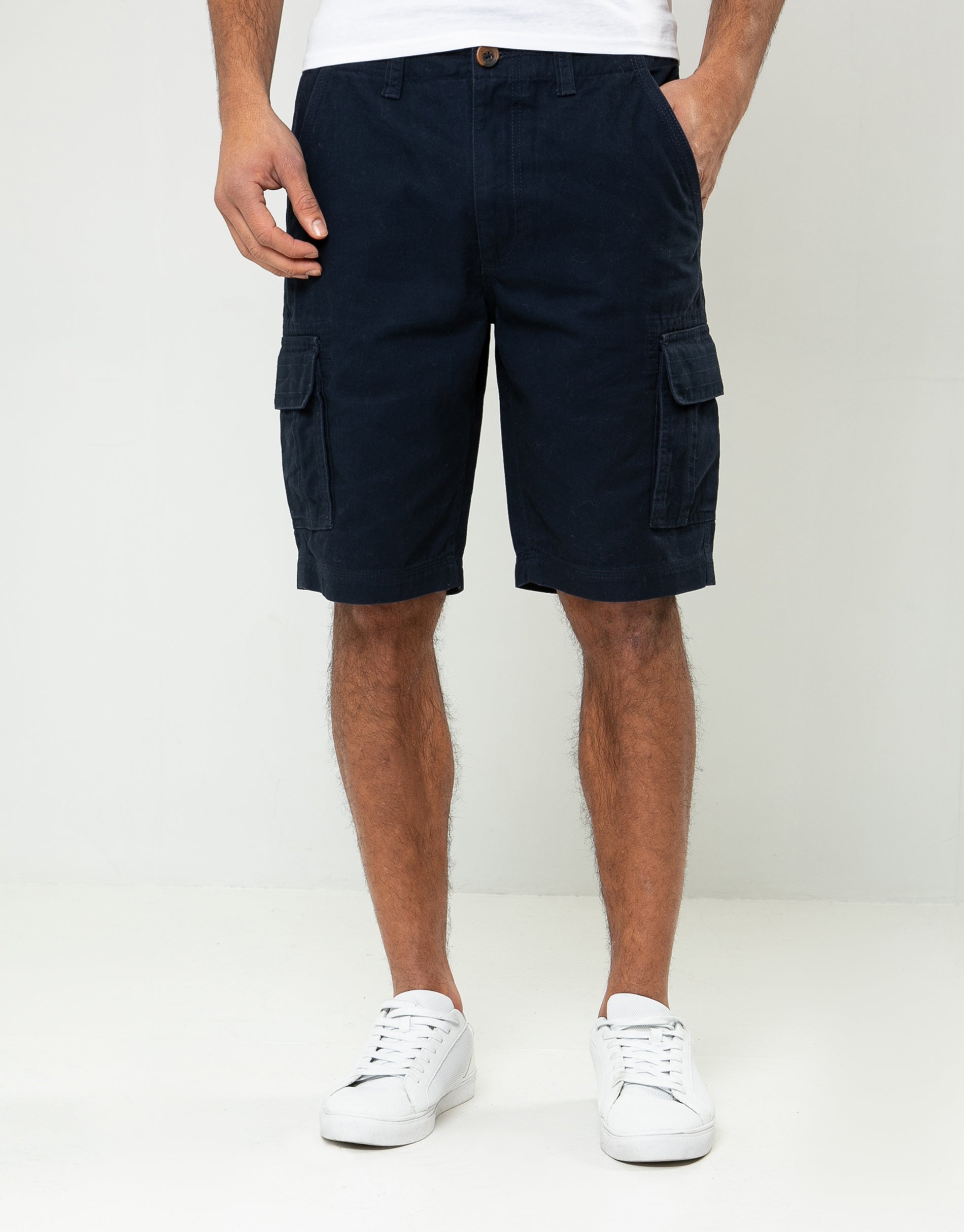 Threadbare Men's Navy Cargo Shorts