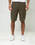 Khaki Green Cargo Shorts