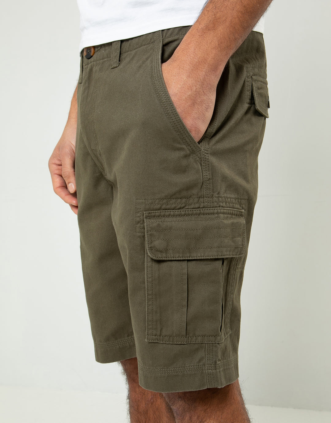 bute cotton cargo shorts