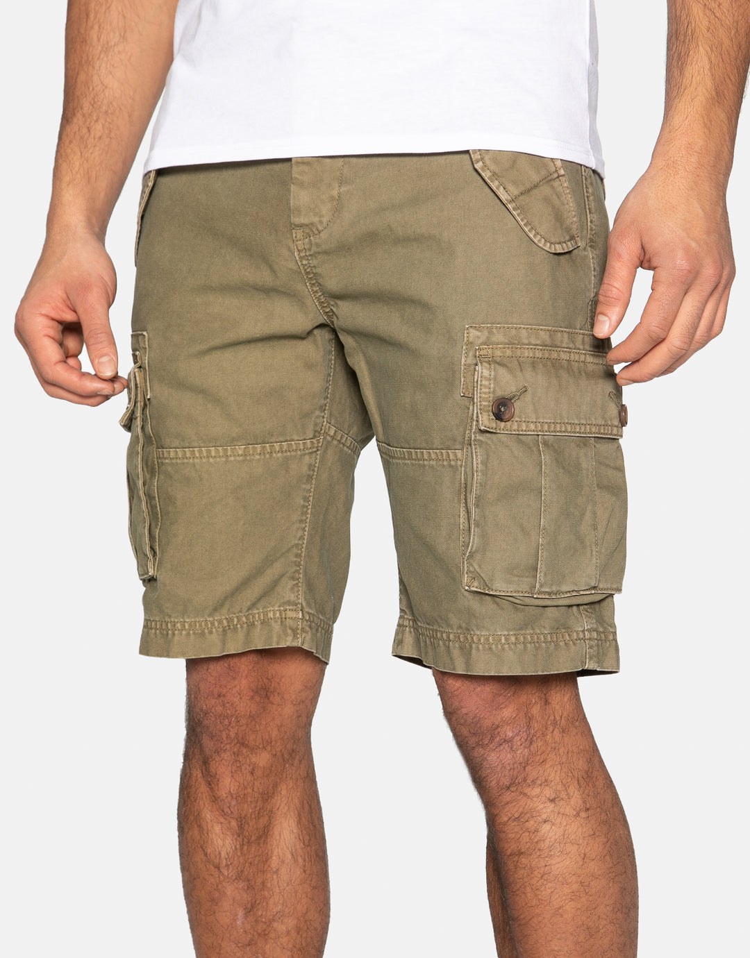core cotton cargo shorts