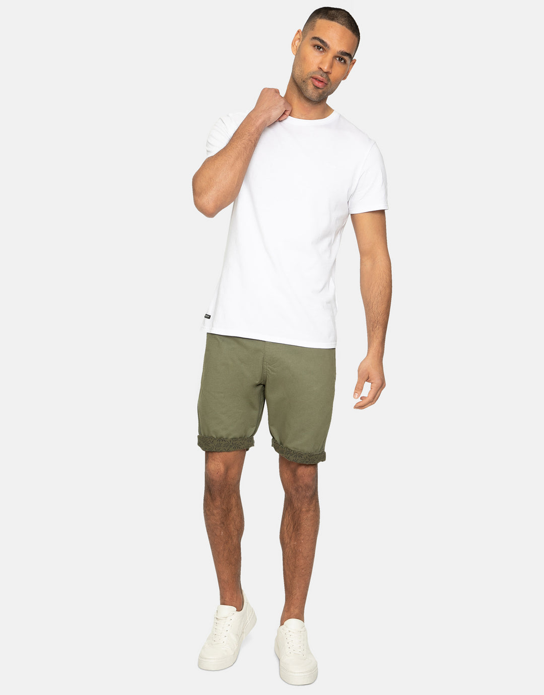 del mar cotton chino shorts