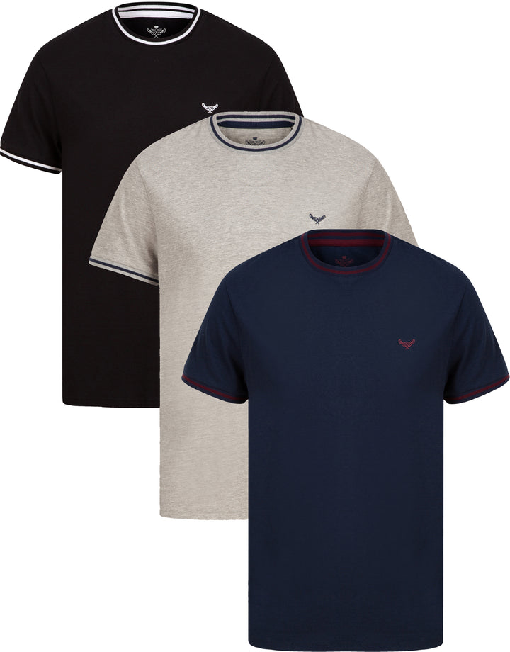 3 pack cotton t shirts