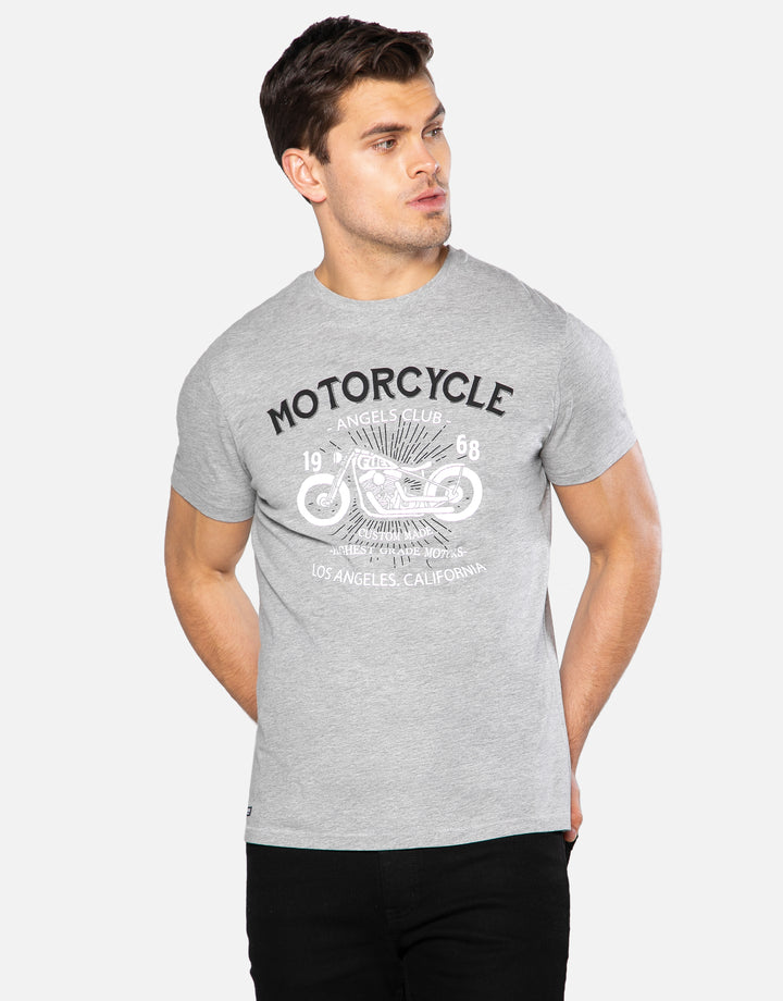 3 pack front print t shirts