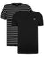 Black Cotton T-Shirts (2 Pack)