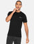 Black Small Script Short Sleeve T-Shirt