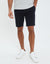Threadbare Luxe Men's Navy Check Slim Fit Chino Shorts