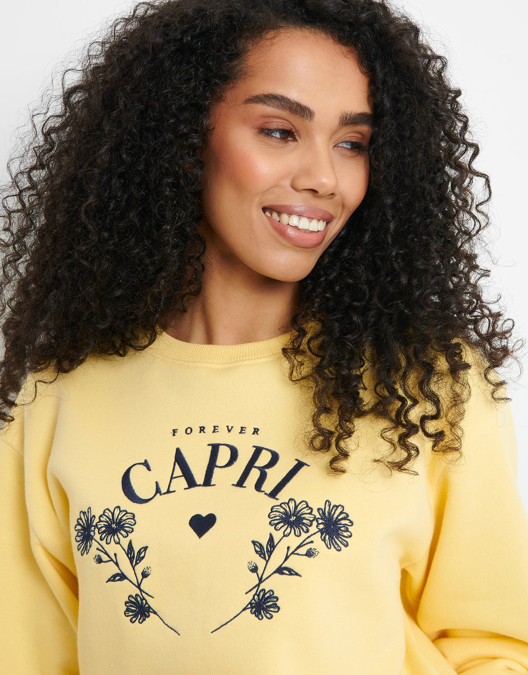 Yellow Flower Sweatshirt