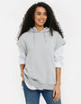 Grey Sleeveless Hoodie