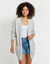 Grey Midi Cardigan