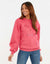 Pink Crew Neck Sweatshirt