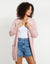 Pink Midi Cardigan