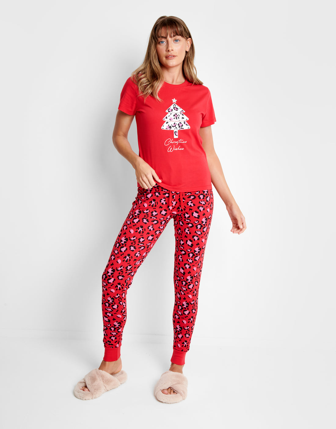 Ladies best sale red loungewear