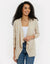 Stone Waterfall Edge Cardigan
